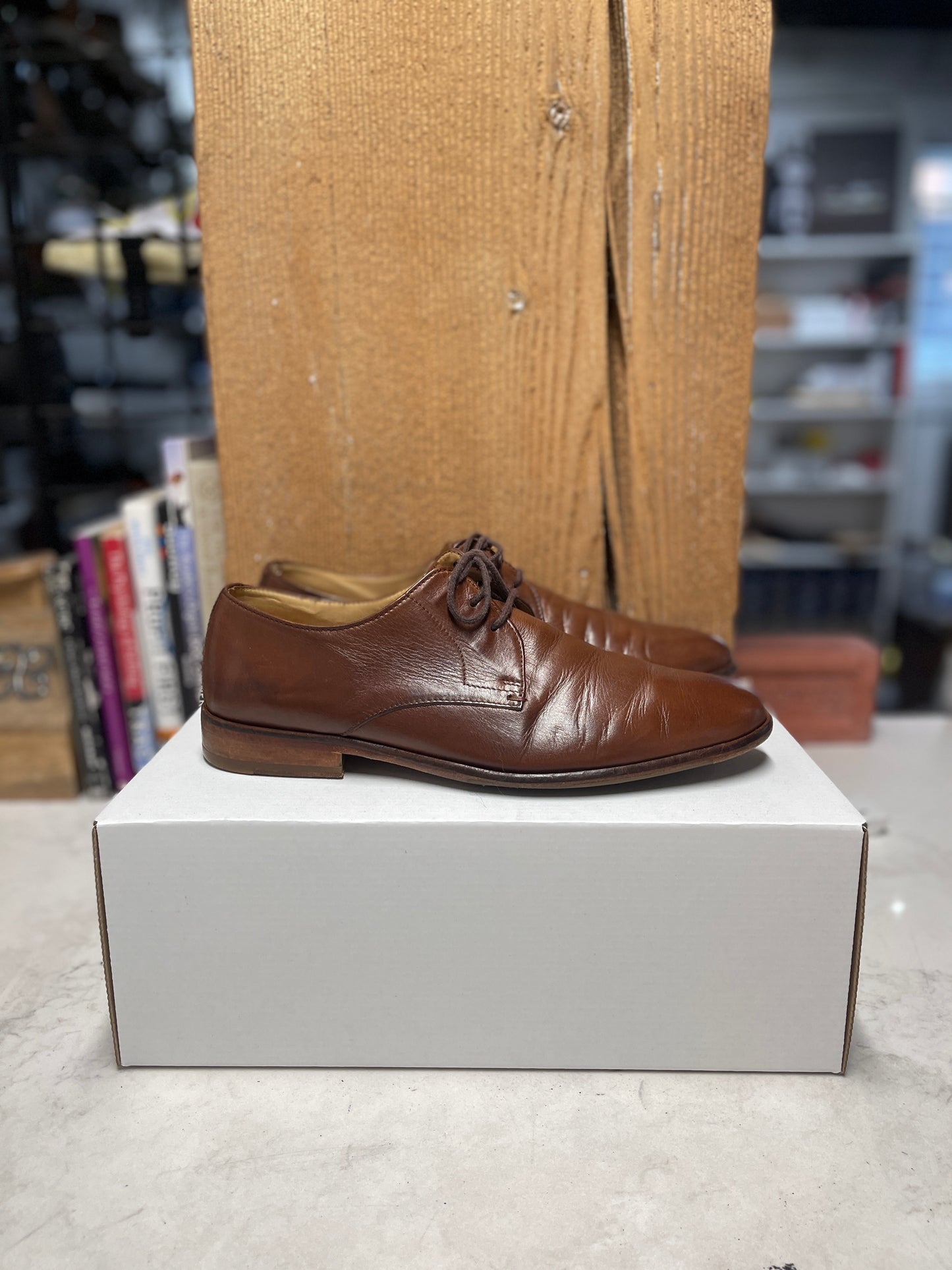 Brown Russell & Bromley Dress Shoes (Size 10)