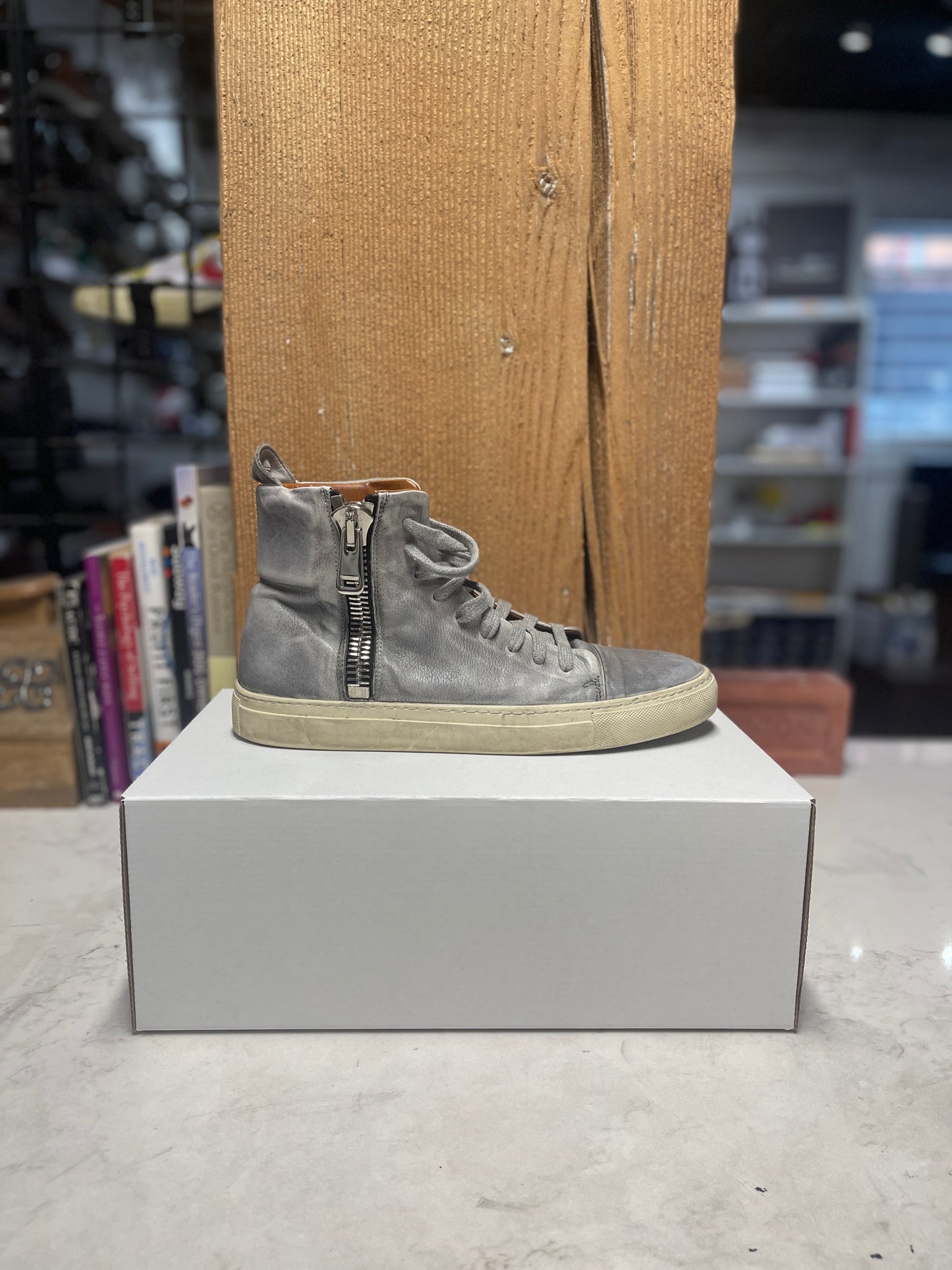 Grey John Varvatos Shoes (Size 9)