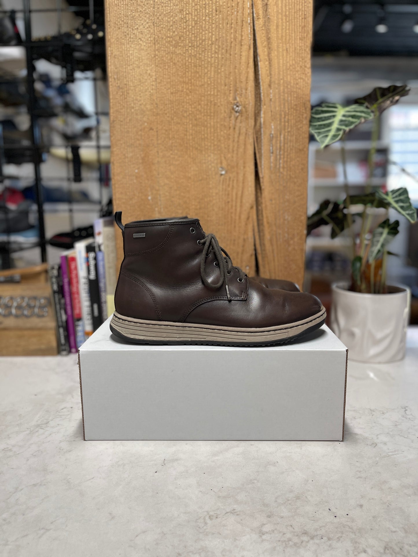 Geox Brown Boots (Size 9)