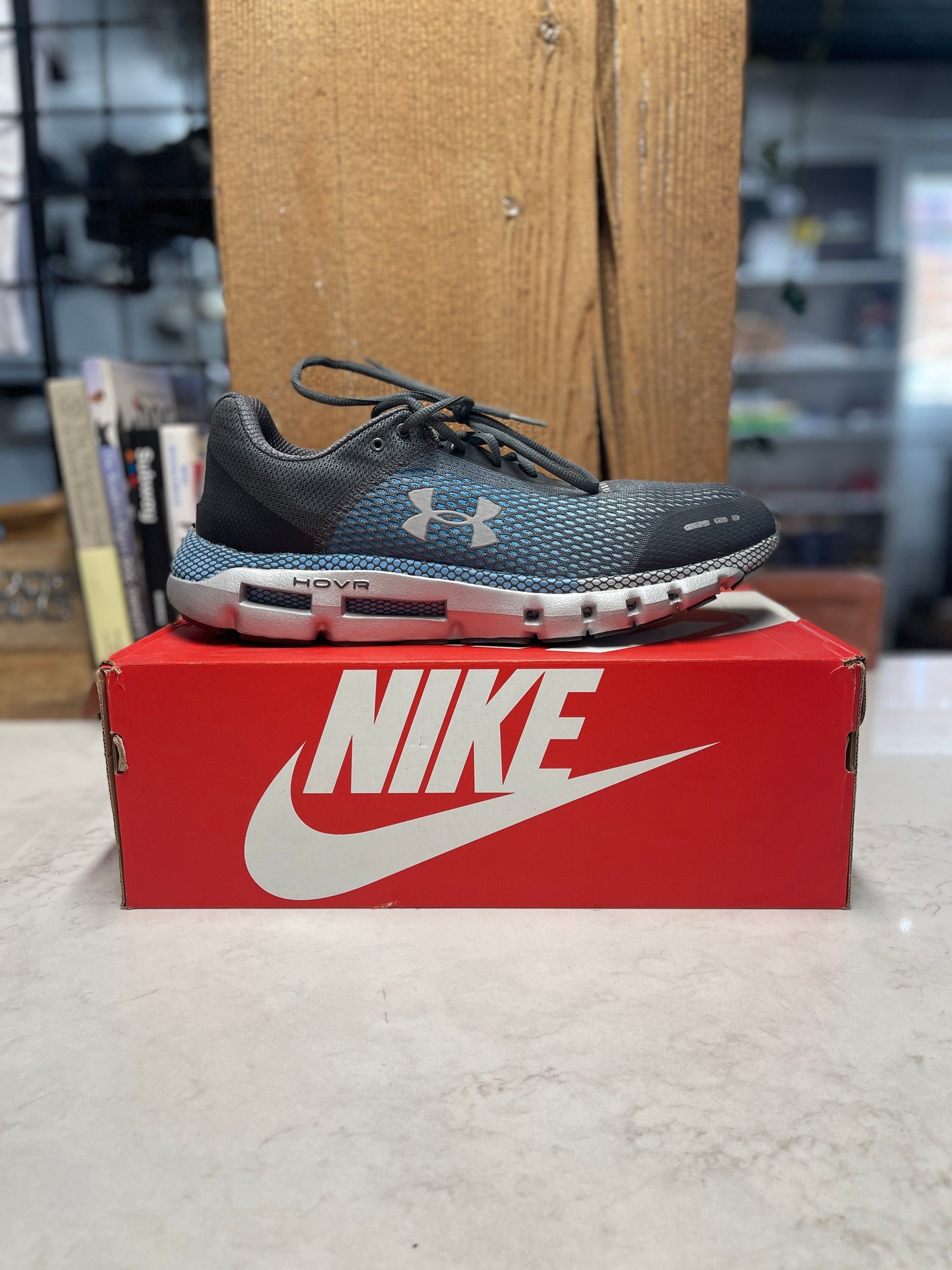 Blue Under Armour Sneakers (Size 14)