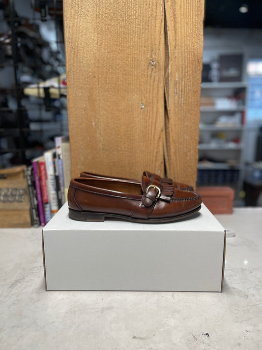 Brown with Tassls Cole Haan Dress Shoes (Size 9.5)
