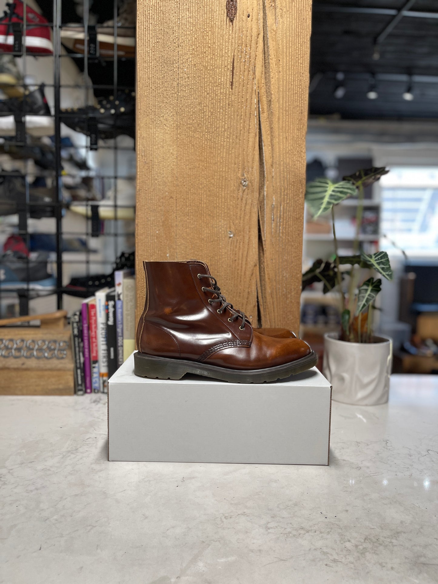 Dr Martens Chestnut Boots (Size 9)