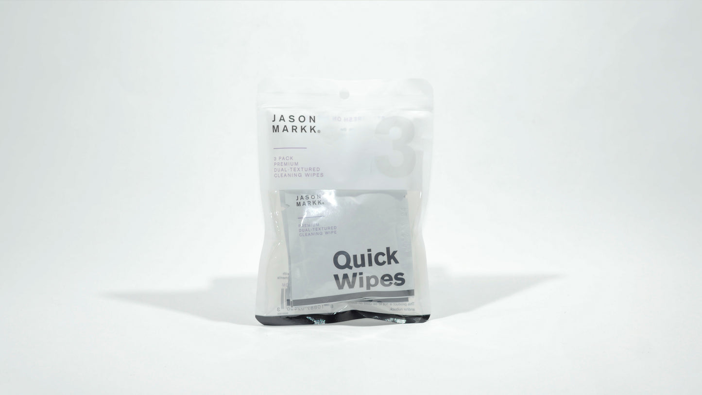 QUICK WIPES - 3 PACK